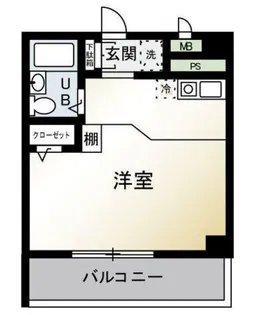 アンシャンテ志木【7階】の間取り