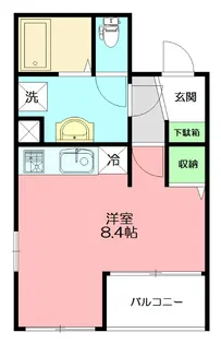 Haleakala (ハレアカラ)【4階】の間取り
