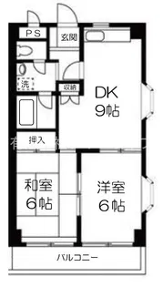 グレンジ橋本【4階】の間取り