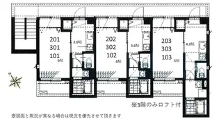 ヒルズ京栄No.7【3階】の間取り