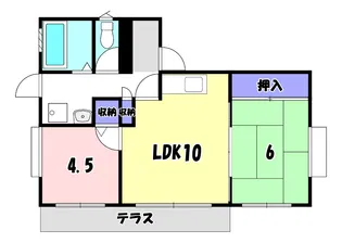 メゾン エミ【1階】の間取り