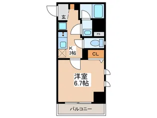 Sky Aobadai【5階】の間取り