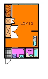 潤ビル【3階】の間取り