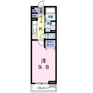 アンジュ【2階】の間取り