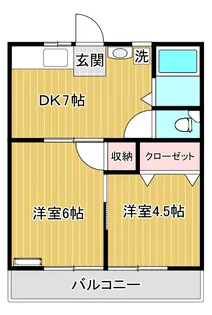 サウスポートIII【2階】の間取り