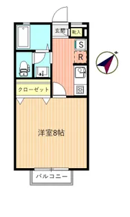 カームヒルズ【2階】の間取り