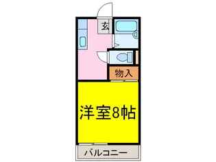 アーバンハイツ下栗町【1階】の間取り