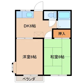 ファミーユA【2階】の間取り