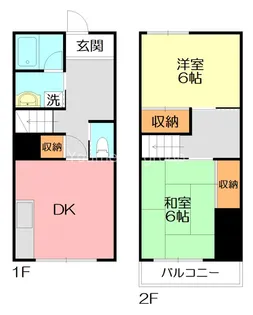 第二湯澤ハイツ【1階】の間取り