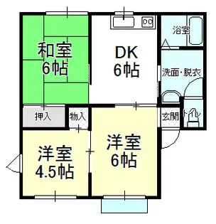 REGENT C【1階】の間取り