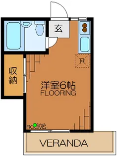 小倉ハイツ【2階】の間取り