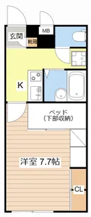 エイペックス彦根東沼波【2階】の間取り