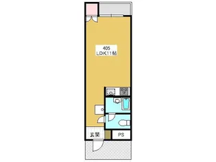 ●プリマヴェーラ【4階】の間取り