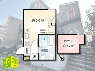 TALBOT HOUSE山手山元町II【2階】の間取り