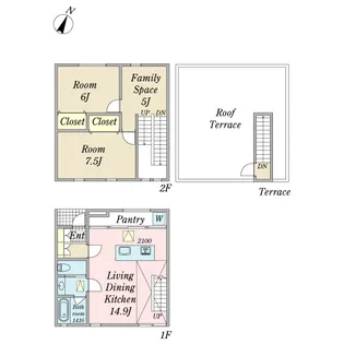 カトリエームの間取り
