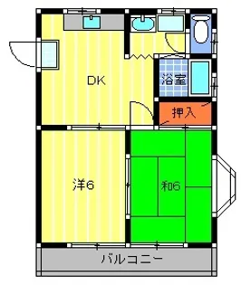 アークヒルV【1階】の間取り