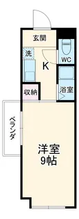 スカイレジデンス【3階】の間取り