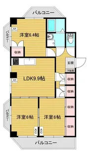 リファレンス南浦和【3階】の間取り