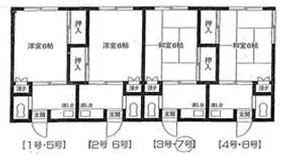 さつき苑【1階】の間取り