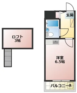 メゾンドゥSHINO美好町【2階】の間取り