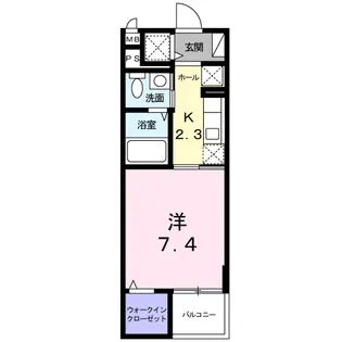 グレースコート【4階】の間取り