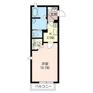 ジョイ プレイス【2階】の間取り