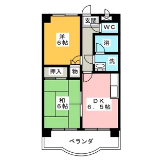 マルシェ横須賀【3階】の間取り