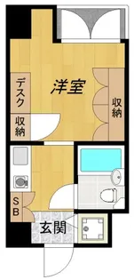 エトワール西船橋【3階】の間取り