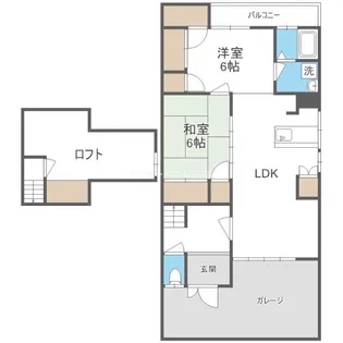 大阪府門真市本町【一戸建】の間取り