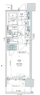 オープンレジデンシア東別院【6階】の間取り