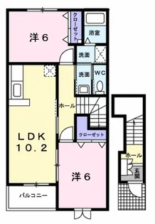 サンシャイン タウン【2階】の間取り