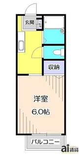 東京都練馬区上石神井4【アパート】の間取り