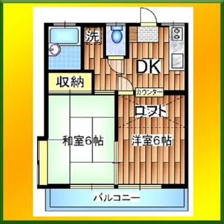ドミール向台【1階】の間取り