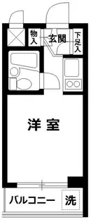 東京都渋谷区大山町【マンション】の間取り
