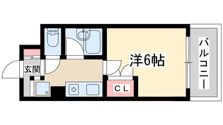 エスリード新大阪第8【2階】の間取り