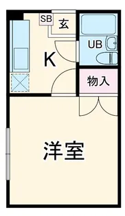 コーポマイフレンド【2階】の間取り