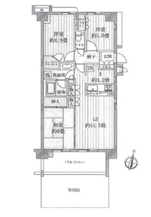 ユアコート大宮【1階】の間取り