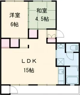 クローバー広畑才【3階】の間取り