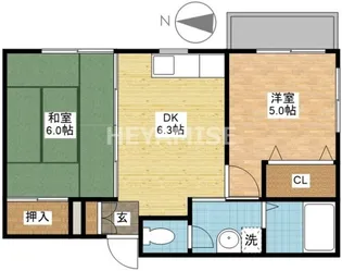 アミティI【2階】の間取り