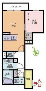 グラン春江【1階】の間取り