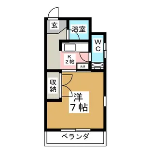 エクセレントハイツ【3階】の間取り