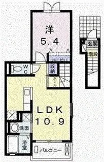 アーバンシャトー【2階】の間取り