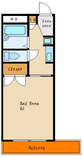 ラコンテ西明石【5階】の間取り