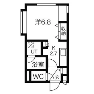 北海道札幌市中央区南五条西11【マンション】の間取り