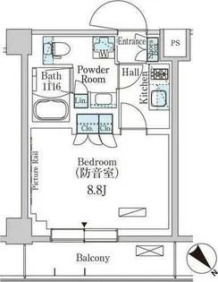 東京都板橋区板橋3【マンション】の間取り