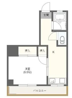 アドバンスシティ錦糸町【2階】の間取り
