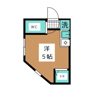 テレシーナ【1階】の間取り