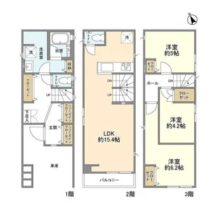 埼玉県さいたま市中央区鈴谷4【一戸建】の間取り