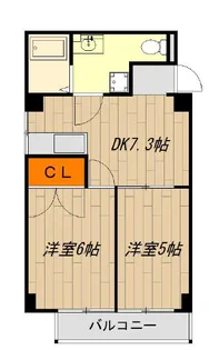 白金グリーンハイツ【3階】の間取り