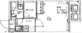グランアセット自由が丘【4階】の間取り